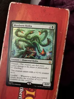 Mossborn Hydra, Foundations,MTG, NM Stamped Planeswalker Promo - Image 1