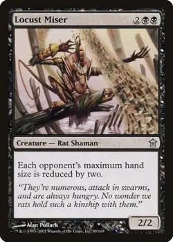 Locust Miser Saviors of Kamigawa MP MTG - Image 1