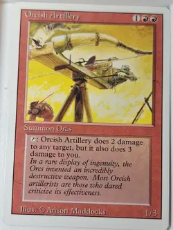 Orcish Artillery - Revised Edition Core Set - Magic the Gathering MTG Nice! - Image 1