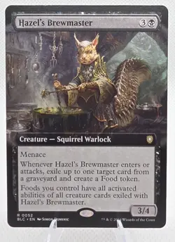 Hazel's Brewmaster (Extended Art) Commander: Bloomburrow Regular - Image 1