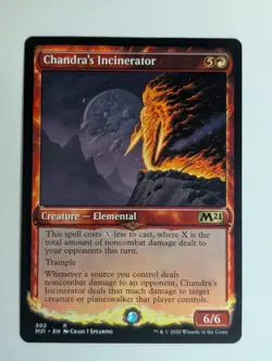 MTG - Chandra's Incinerator - R - M21 - Showcase - 302 - Image 1