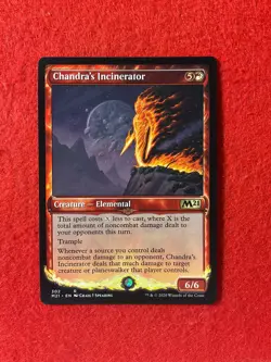 Chandra's Incinerator - Showcase - Core Set 2021 - Magic the Gathering - MTG - Image 1