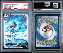 2023 POKEMON SWSH FA/SUICUNE V CROWN ZENITH #GG38/GG70 PSA 10 GEM MINT - Image 1