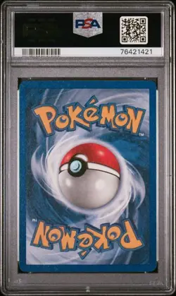 1999 POKEMON GAME BASE SET #7/102 HITMONCHAN HOLO PSA 9 - Image 2