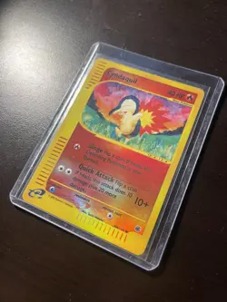 Cyndaquil Reverse Holo 104/165 Pokemon Expedition LP - Image 4