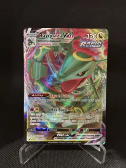 Pokemon Rayquaza VMAX (102) 102/159 Crown Zenith Ultra Rare NM - Image 1