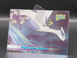 Topps Pokemon The Movie 2000 #54 Flight Across The Ice Holo FOIL ✨ - Image 1