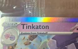 2023 POKEMON SV02 TINKATON PALDE EVOLVED STAMPED HOLO PROMO, EUROPE EXCLUSIVE B - Image 3