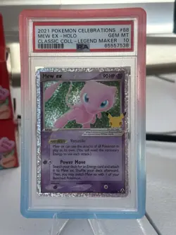2021 POKEMON CELEBRATIONS MEW EX 88/92 PSA 10 GEM MINT - Image 1