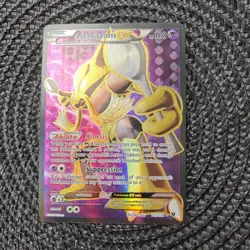 Pokemon TCG Alakazam EX Fates Collide Holo Card 117/124 NM- - Image 1