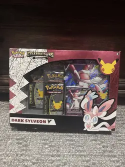 Pokemon Dark Sylveon v TCG Celebrations Collection Box Sealed - Image 1