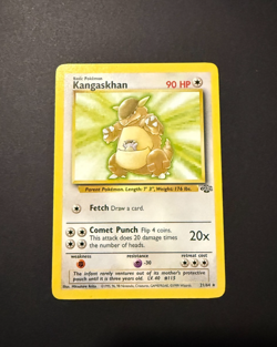 Pokemon TCG Kangaskhan Jungle 21/64 Regular LP! - Image 1