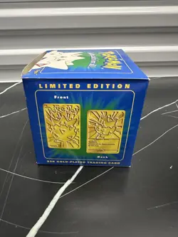 Pokemon Card Togepi 23K Gold Plated 1999 Burger King in Box With Ball - Image 4