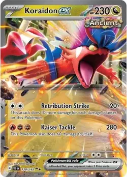 Koraidon ex (#120/162) - Holofoil SV - Temporal Forces NM Pokemon - Image 1