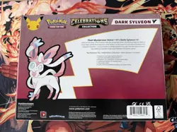 Pokemon Celebrations 25th Anniversary Dark Sylveon V Collection Box Sealed - Image 2
