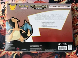 Pokemon Celebrations 25th Anniversary Lance’s Charizard V Collection Box Sealed - Image 3