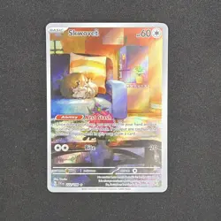 Skwovet 222/198 Pokemon TCG SV01: Scarlet & Violet Base Set Illustration Holo NM - Image 1