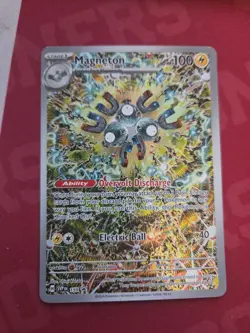 Pokemon TCG Magneton 159 Holo Surging Sparks Promo - Image 1