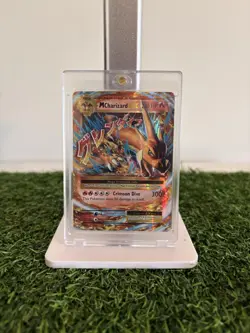 2016 Pokemon M Charizard EX Ultra Rare Full Art Holo Evolutions 13/108 300 HP - Image 2