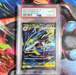 US SELLER PSA 10 Japanese Pokemon Mega Sharpedo Ex 113/080 Inferno X - Image 1