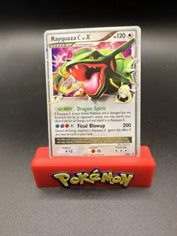 Pokemon TCG Rayquaza C LV.X Black Star Promotional DP47 Holo Rare (LP) - Image 1