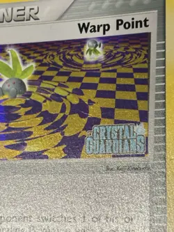 Warp Point Pokemon TCG Crystal Guardians 84/100 Stamped Reverse Holo - Image 2