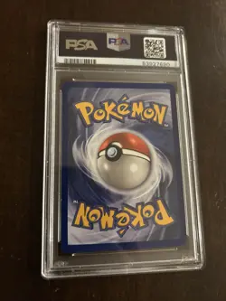 1999 Pokemon Fossil 1st Edition #49 - HORSEA PSA 9 - Image 2