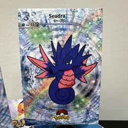 Pokemon Database Shiny Set Horsea Seadra Shiny Sparkle Holo Set Of 2 - Image 3