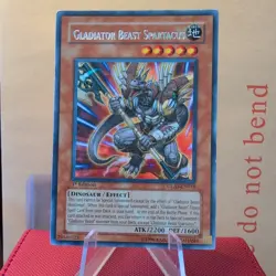 Yugioh - Gladiator Beast Spartacus - GLAS-EN018 - 1st Edition - Image 1