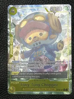 ONE PIECE TONY TONY CHOPPER ST29-007 C FULL ART ALTERNATE ART ENGLISH - Image 2