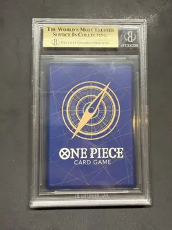 One Piece TCG BGS 9.5 Gem Mint Nami OP01-016 Manga Alt Art The Best Japanese PRB - Image 4