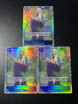 Nefeltari Vivi EB03-024 SR ONE PIECE Heroines Edition English Near Mint X3 - Image 1
