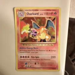 Pokemon Charizard Rare Card 11/108 150 HP Evolutions Dragon English - Image 1