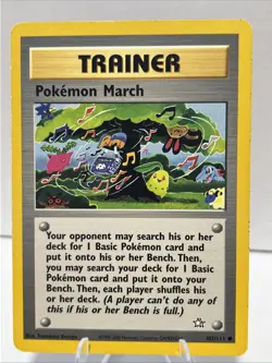 Pokemon March 102/111 Neo Genesis Pokemon Card LP - Image 1