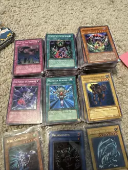 Vintage Yu Gi Oh Trading Cards Huge Lot 425+ (129 1st Edition) SEE DESCRIPTION - Image 1