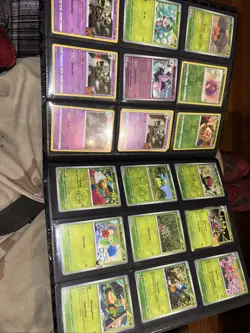 FULL HOLOFOIL/COSMOS FOIL Pokemon card binder collection holo + 2000 BONUS Cards - Image 3