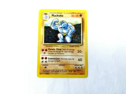 Pokemon Card - Machoke - Base Set 34/102 - Image 1