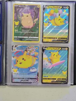 Pokemon 25th anniversary celebrations card collection + Binder V, VMAX,All Holo - Image 1