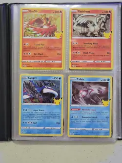 Pokemon 25th anniversary celebrations card collection + Binder V, VMAX,All Holo - Image 3