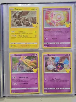 Pokemon 25th anniversary celebrations card collection + Binder V, VMAX,All Holo - Image 4