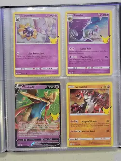 Pokemon 25th anniversary celebrations card collection + Binder V, VMAX,All Holo - Image 5