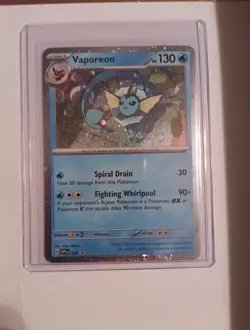 Vaporeon - 168 (Cosmos Holo) 168 Sv: Scarlet & Violet Promo Cards Holo - Image 1
