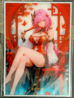 Elysia of Honkai Impact 3rd - Waifu Goddess Story Trading Card - A5 Board Size - Image 1