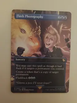 Flash Photography (Borderless) Commander: Final Fantasy Regular - Image 1