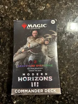 NEW Magic: The Gathering Modern Horizons 3 Commander Deck - Graveyard Overdrive - Image 1