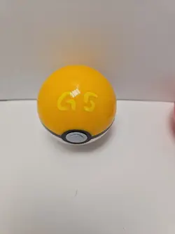 Pokemon Pokeball Lot 2- Yellow Gs & Red Ring See pictures Used - Image 3