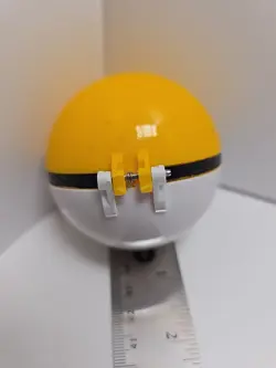 Pokemon Pokeball Lot 2- Yellow Gs & Red Ring See pictures Used - Image 5