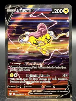 Raikou V GG41/GG70 Ultra Rare Crown Zenith: Galarian Gallery Pokemon TCG - NM - Image 1