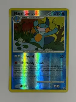 Pokemon TCG Marshtomp 46/106 Reverse Holo Great Encounters - Image 1