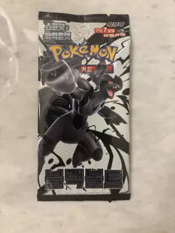 Korean Pokemon Scarlet & Violet “Black Bolt” Booster Pack (Sealed) - Image 1